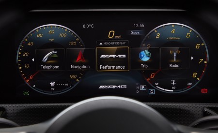 2020 Mercedes-AMG A 35 Sedan (UK-Spec) Digital Instrument Cluster Wallpapers 450x275 (56)