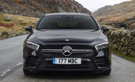 2020 Mercedes-AMG A 35 Sedan (UK-Spec) Front Wallpapers 450x275 (16)