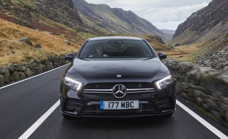 2020 Mercedes-AMG A 35 Sedan (UK-Spec) Front Wallpapers 450x275 (7)