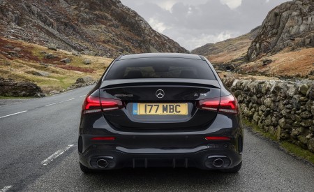 2020 Mercedes-AMG A 35 Sedan (UK-Spec) Rear Wallpapers 450x275 (19)