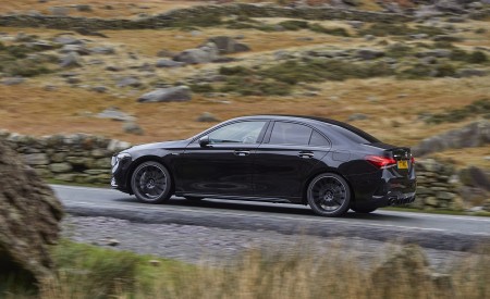 2020 Mercedes-AMG A 35 Sedan (UK-Spec) Side Wallpapers 450x275 (34)