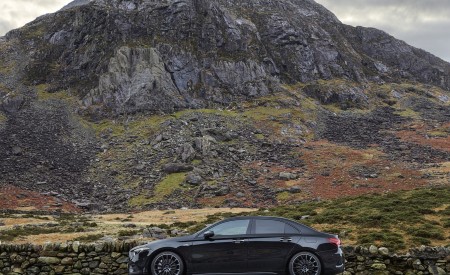 2020 Mercedes-AMG A 35 Sedan (UK-Spec) Side Wallpapers 450x275 (23)