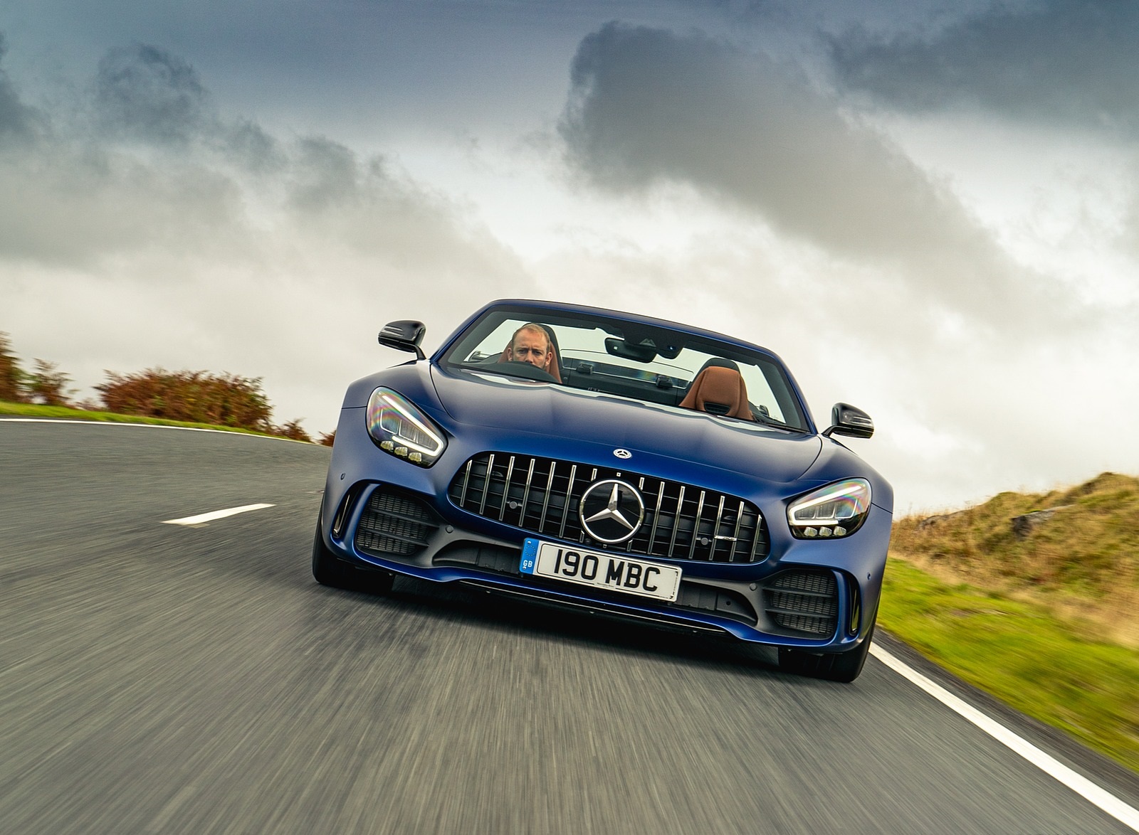2020 Mercedes-AMG GT R Roadster (UK-Spec) Front Wallpapers (6)