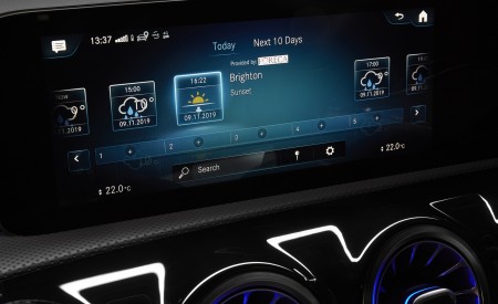 2020 Mercedes-Benz CLA 220 Shooting Brake (UK-Spec) Central Console Wallpapers 450x275 (49)