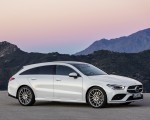 2020 Mercedes-Benz CLA Shooting Brake AMG-Line (Color: Digital White) Front Three-Quarter Wallpapers 150x120