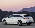 2020 Mercedes-Benz CLA Shooting Brake AMG-Line (Color: Digital White) Rear Three-Quarter Wallpapers 150x120
