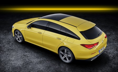 2020 Mercedes-Benz CLA Shooting Brake (Color: Sun Yellow) Rear Three-Quarter Wallpapers 450x275 (88)