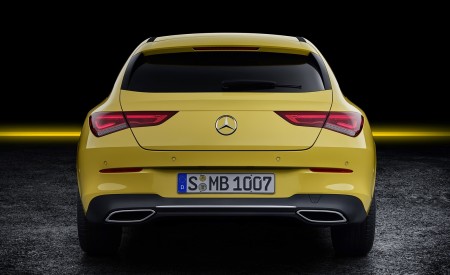 2020 Mercedes-Benz CLA Shooting Brake (Color: Sun Yellow) Rear Wallpapers 450x275 (89)