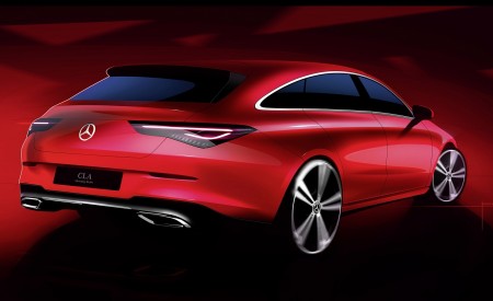 2020 Mercedes-Benz CLA Shooting Brake Design Sketch Wallpapers 450x275 (101)