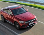 2020 Mercedes-Benz GLC 300 Coupe 4MATIC (Color: Designo Hyacinth Red Metallic) Front Three-Quarter Wallpapers 150x120