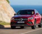 2020 Mercedes-Benz GLC 300 Coupe 4MATIC (Color: Designo Hyacinth Red Metallic) Front Wallpapers 150x120