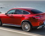 2020 Mercedes-Benz GLC 300 Coupe 4MATIC (Color: Designo Hyacinth Red Metallic) Rear Three-Quarter Wallpapers 150x120