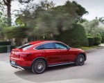 2020 Mercedes-Benz GLC 300 Coupe 4MATIC (Color: Designo Hyacinth Red Metallic) Rear Three-Quarter Wallpapers 150x120