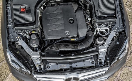 2020 Mercedes-Benz GLC (Color: Designo Selenite Grey Magno) Engine Wallpapers 450x275 (60)