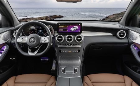 2020 Mercedes-Benz GLC (Color: Designo Selenite Grey Magno) Interior Cockpit Wallpapers 450x275 (61)