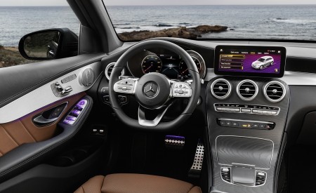 2020 Mercedes-Benz GLC (Color: Designo Selenite Grey Magno) Interior Wallpapers 450x275 (62)