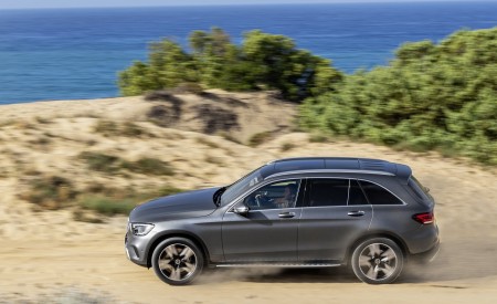 2020 Mercedes-Benz GLC (Color: Designo Selenite Grey Magno) Side Wallpapers 450x275 (48)