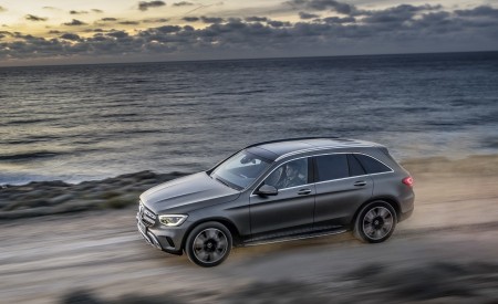 2020 Mercedes-Benz GLC (Color: Designo Selenite Grey Magno) Side Wallpapers 450x275 (46)