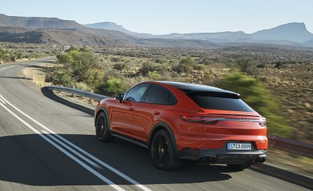2020 Porsche Cayenne Coupe Rear Three-Quarter Wallpapers 450x275 (177)