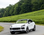 2020 Porsche Cayenne Coupé (Color: Carrara White Metallic) Front Three-Quarter Wallpapers 150x120