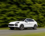 2020 Porsche Cayenne Coupé (Color: Carrara White Metallic) Front Three-Quarter Wallpapers 150x120