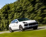 2020 Porsche Cayenne Coupé (Color: Carrara White Metallic) Front Three-Quarter Wallpapers 150x120