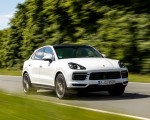 2020 Porsche Cayenne Coupé (Color: Carrara White Metallic) Front Three-Quarter Wallpapers 150x120