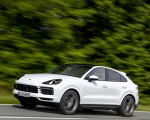2020 Porsche Cayenne Coupé (Color: Carrara White Metallic) Front Three-Quarter Wallpapers 150x120