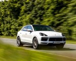 2020 Porsche Cayenne Coupé (Color: Carrara White Metallic) Front Three-Quarter Wallpapers 150x120