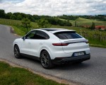 2020 Porsche Cayenne Coupé (Color: Carrara White Metallic) Rear Three-Quarter Wallpapers 150x120
