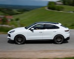 2020 Porsche Cayenne Coupé (Color: Carrara White Metallic) Side Wallpapers 150x120