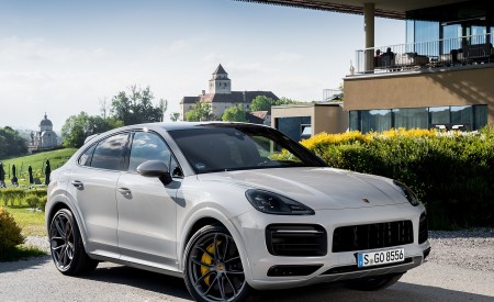 2020 Porsche Cayenne S Coupé (Color: Crayon) Front Three-Quarter Wallpapers 450x275 (49)
