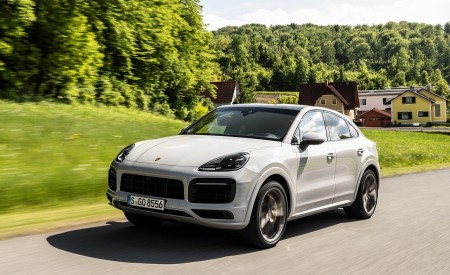 2020 Porsche Cayenne S Coupé (Color: Crayon) Front Three-Quarter Wallpapers 450x275 (36)