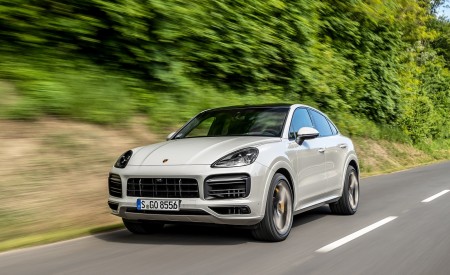 2020 Porsche Cayenne S Coupé (Color: Crayon) Front Three-Quarter Wallpapers 450x275 (37)