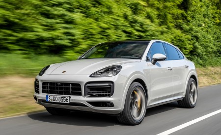 2020 Porsche Cayenne S Coupé (Color: Crayon) Front Three-Quarter Wallpapers 450x275 (38)