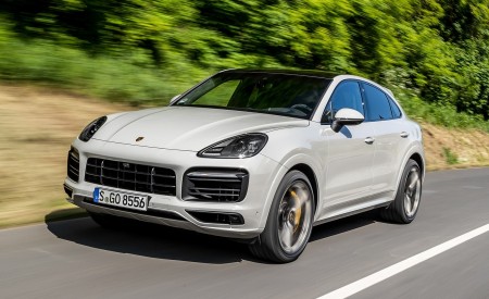 2020 Porsche Cayenne S Coupé (Color: Crayon) Front Three-Quarter Wallpapers 450x275 (39)