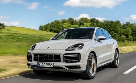 2020 Porsche Cayenne S Coupé (Color: Crayon) Front Three-Quarter Wallpapers 450x275 (40)