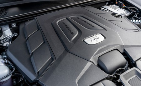 2020 Porsche Cayenne S Coupé (Color: Dolomite Silver Metallic) Engine Wallpapers 450x275 (117)