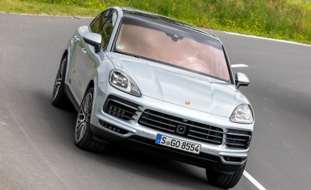 2020 Porsche Cayenne S Coupé (Color: Dolomite Silver Metallic) Front Wallpapers 450x275 (93)