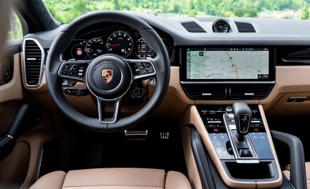 2020 Porsche Cayenne S Coupé (Color: Moonlight Blue Metallic) Interior Cockpit Wallpapers 450x275 (73)