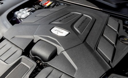 2020 Porsche Cayenne S Coupé (Color: Quarzite Grey Metallic) Engine Wallpapers 450x275 (27)