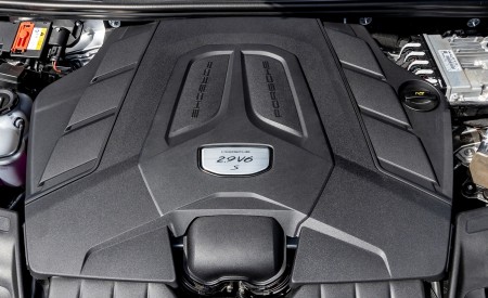 2020 Porsche Cayenne S Coupé (Color: Quarzite Grey Metallic) Engine Wallpapers 450x275 (28)