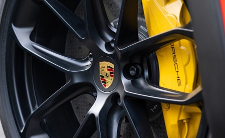 2020 Porsche Cayenne Turbo Coupe (Color: Lava Orange) Brakes Wallpapers 450x275 (66)