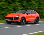 2020 Porsche Cayenne Turbo Coupe (Color: Lava Orange) Front Three-Quarter Wallpapers 150x120 (7)