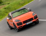 2020 Porsche Cayenne Turbo Coupe (Color: Lava Orange) Front Wallpapers 150x120 (35)
