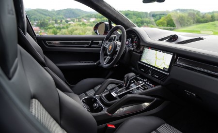 2020 Porsche Cayenne Turbo Coupe (Color: Lava Orange) Interior Wallpapers 450x275 (75)