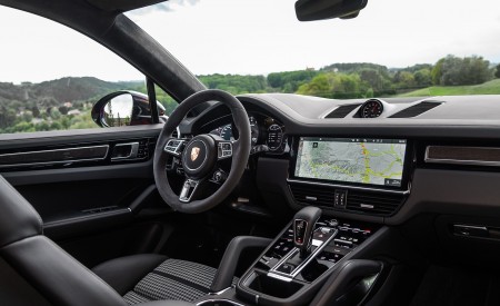 2020 Porsche Cayenne Turbo Coupe (Color: Lava Orange) Interior Wallpapers 450x275 (74)