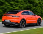 2020 Porsche Cayenne Turbo Coupe (Color: Lava Orange) Rear Three-Quarter Wallpapers 150x120 (19)