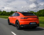 2020 Porsche Cayenne Turbo Coupe (Color: Lava Orange) Rear Three-Quarter Wallpapers 150x120 (21)