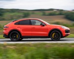 2020 Porsche Cayenne Turbo Coupe (Color: Lava Orange) Side Wallpapers 150x120 (30)